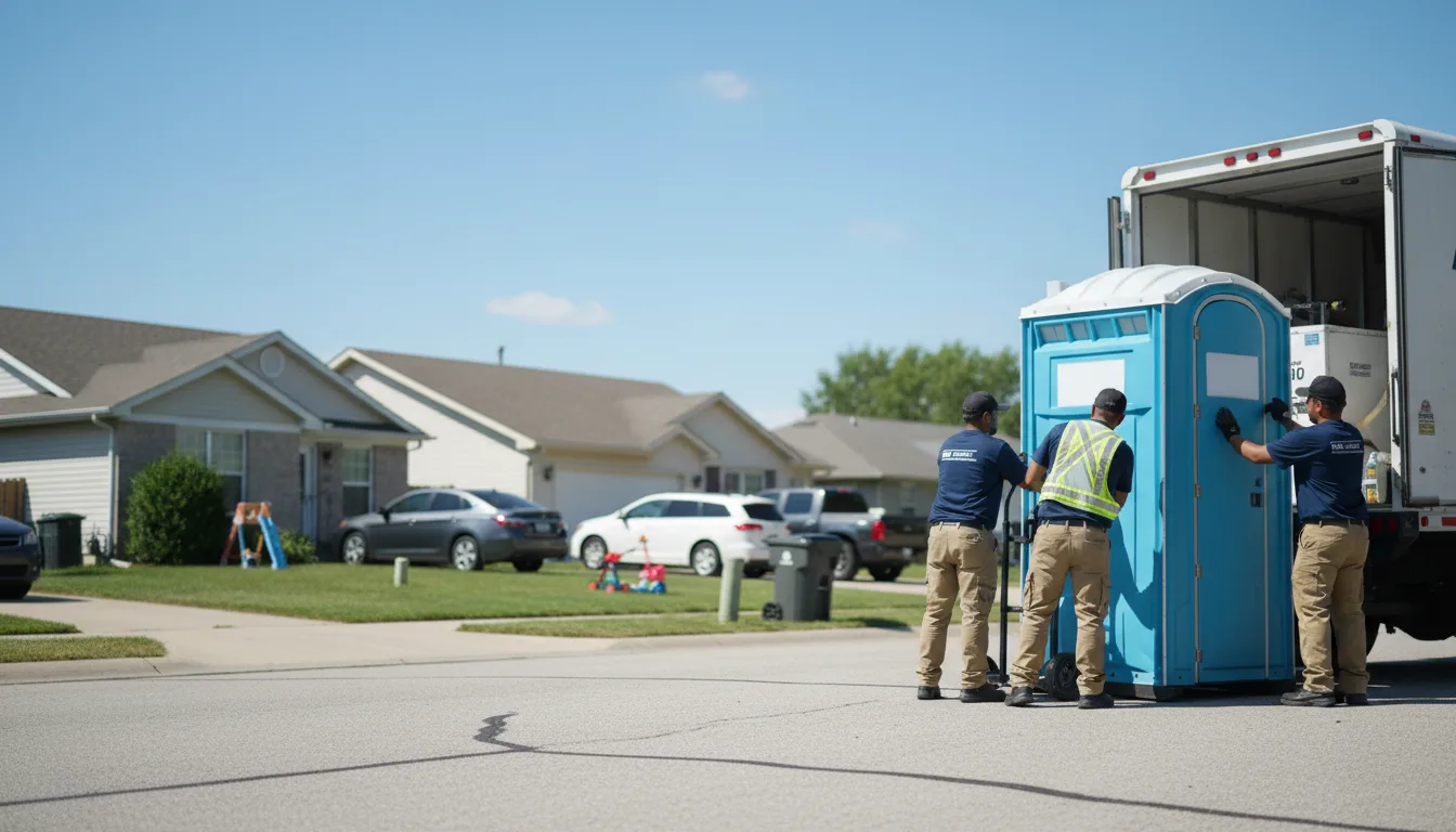 Standard Porta Potty Rentals in Naponee, NE near me